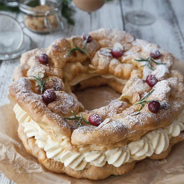 Christmas Choux Wreath